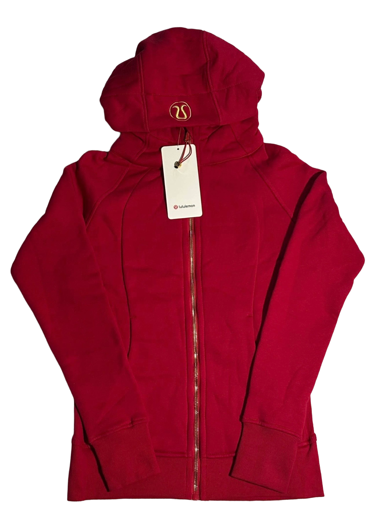Red Scuba Jacket & Wide Leg Set