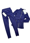Navy Blue Define Jacket & Pants Sets