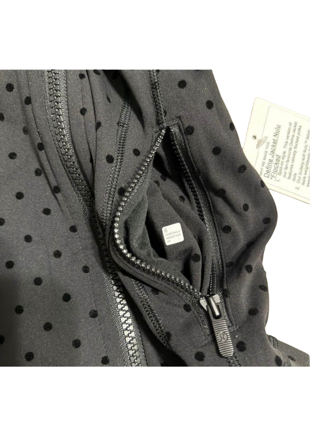 Polka Dot Lululemon Define Jacket & Wide-Leg Pant Set
