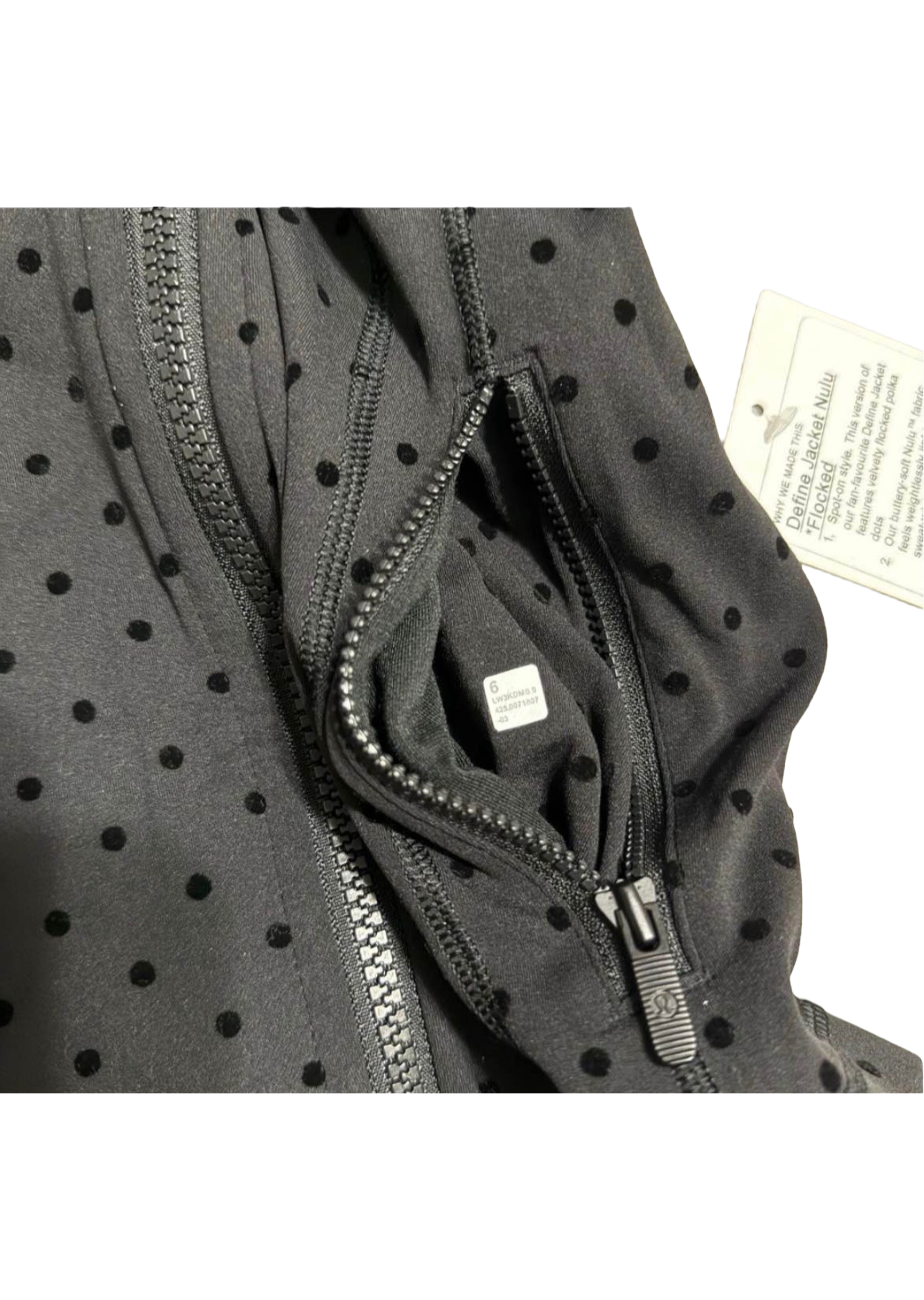 Polka Dot Lululemon Define Jacket & Wide-Leg Pant Set