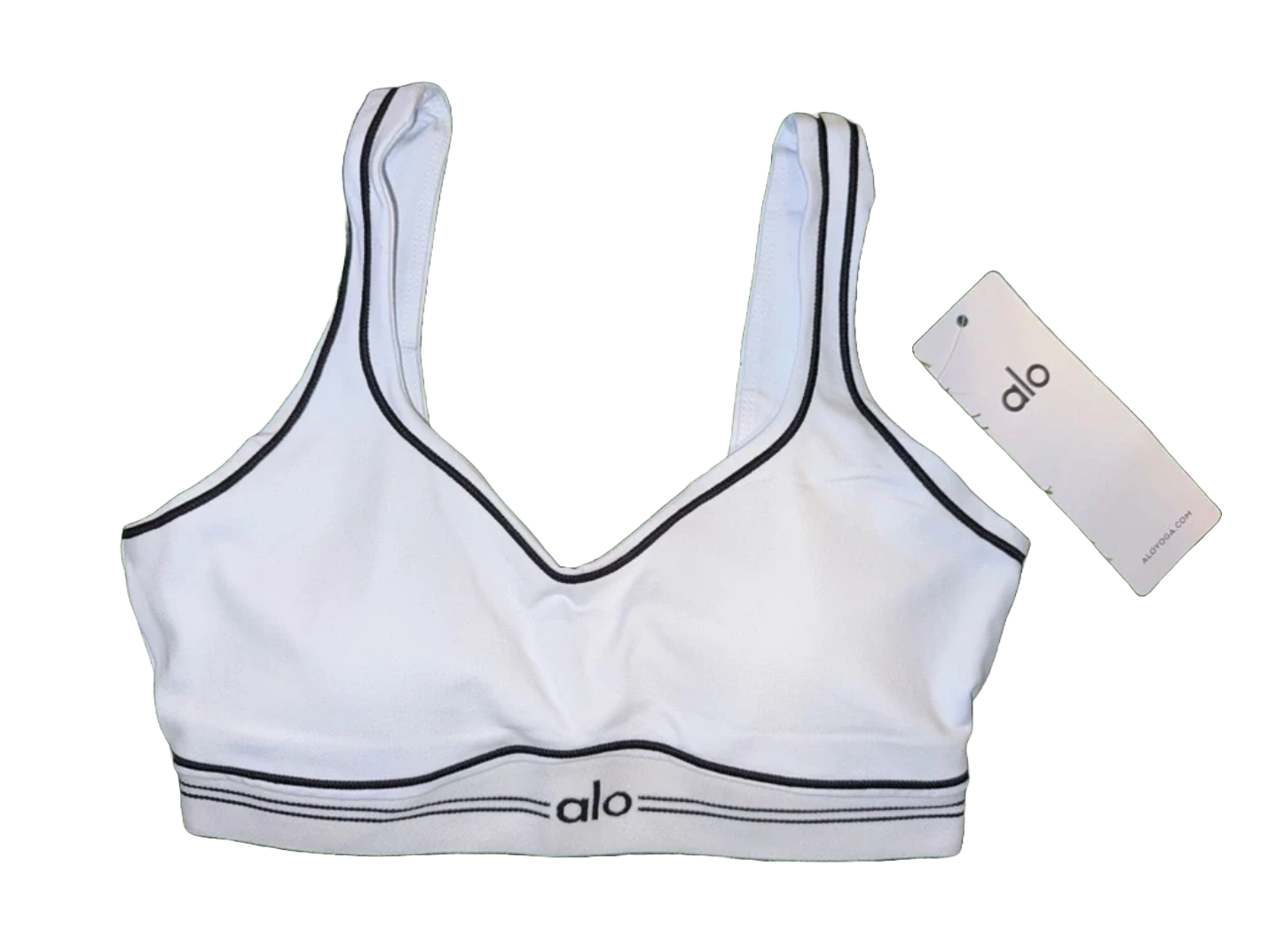 White Alo Yoga Set