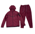 Nike Tech Fleece Full Set – Burgundy/Wine Red